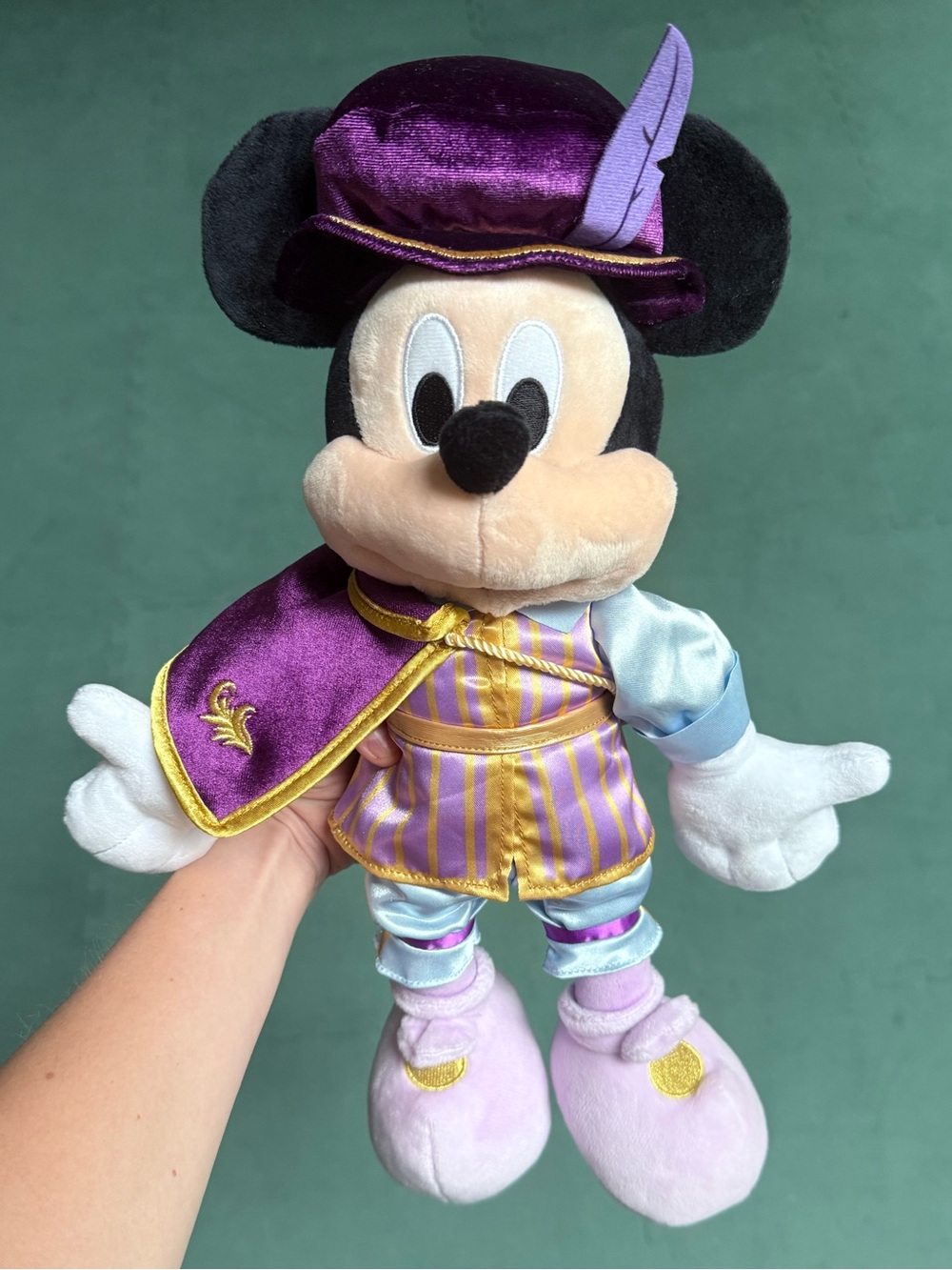 Disney Mickey Mouse Plush Toy in Purple Costume - Kids Toy